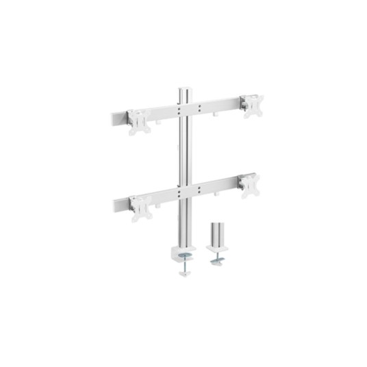 Uchwyt na 4 monitory czarny SolidHand CM04