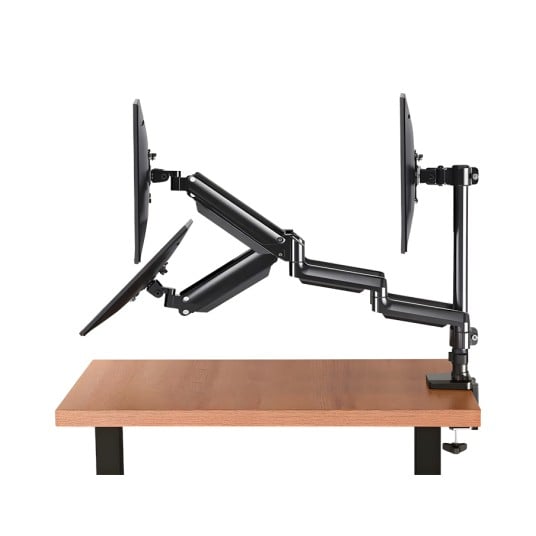 Uchwyt na trzy monitory ze sprężyną gazową SolidHand SG03