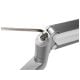 Uchwyt gazowy na 3 monitory srebrny porty USB SolidHand BG03SU