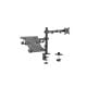 Uchwyt na monitor i laptopa czarny SolidHand AL01M01